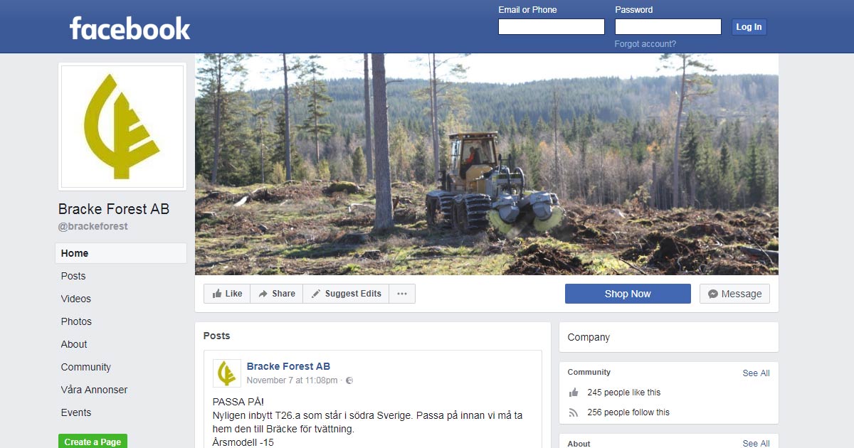 Follow us on Facebook